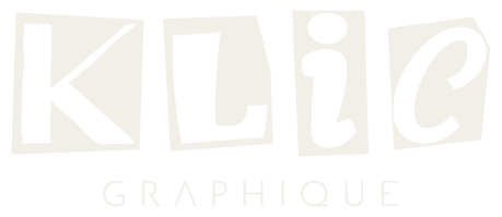 Logo KLIC graphique blanc