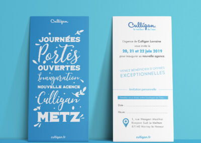 Save the Date Culligan Metz